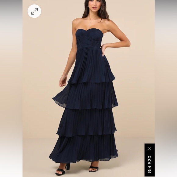 Brand new *worn once* lulus dress - Picture 1 of 3